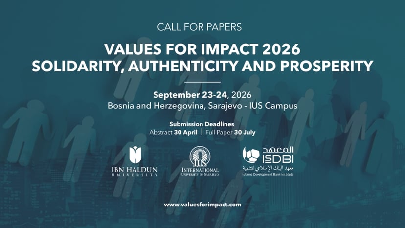 Call for Papers: Join Us at the Values for Impact 2026 Conference in Sarajevo