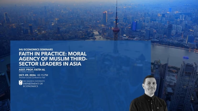 İEFM'den Dr. Fatih Al, İnanç ve Ahlaki Faillik Araştırmasını İktisat Seminerlerinde Paylaştı